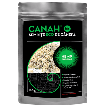 CANAH SEMINTE ECO DE CANEPA 100g magazin online