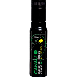 CANAH Ulei Canepa cu usturoi 100ml site
