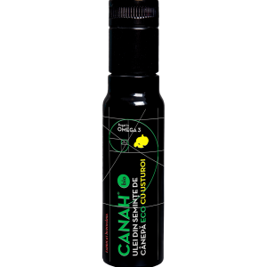 CANAH Ulei Canepa cu usturoi 100ml site