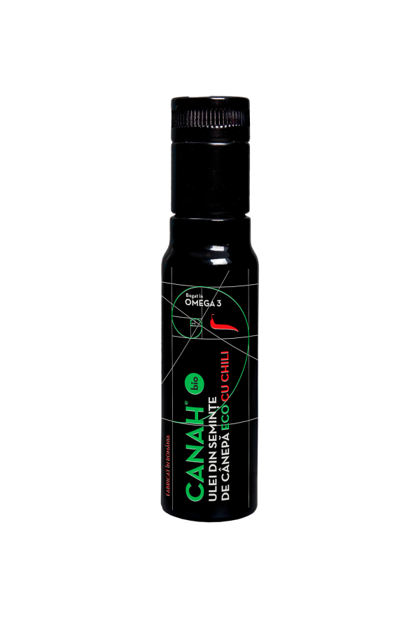 CANAH Ulei Canepa cu Chili 100ml site