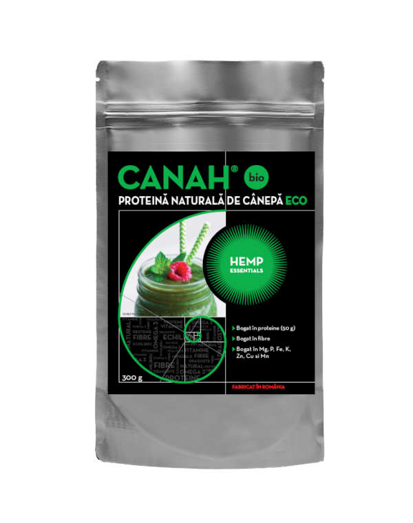 Pudra proteica 300g ECO front