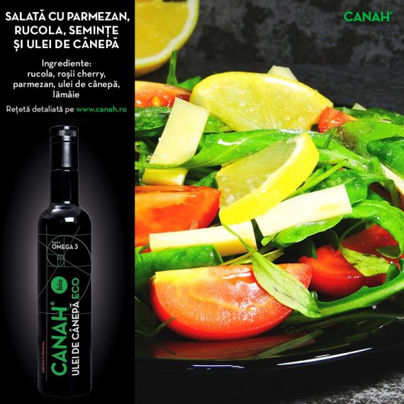 Salata cu parmezan rucola si ulei de canepa 570x570 1