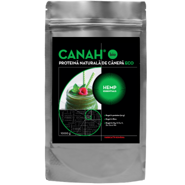 Pudra proteica 1000g ECO front b