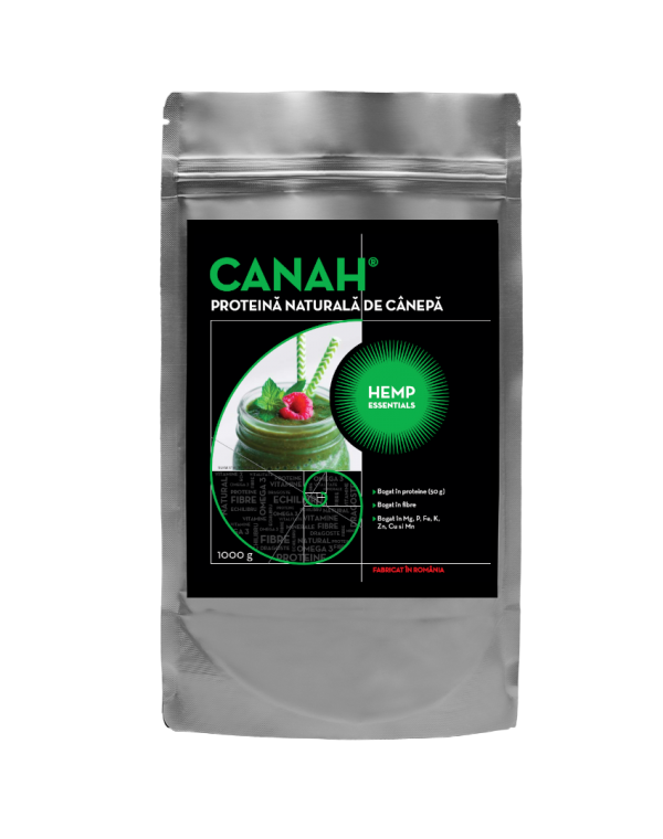 Pudra proteica 1000g front b