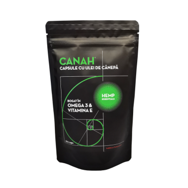 Canah Capsule ulei de canepa 180buc fata site 870px