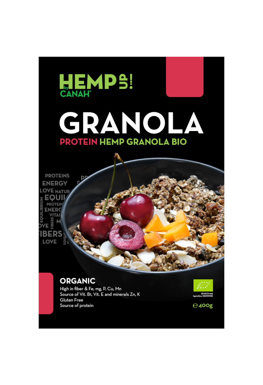 Granola Protein ECO Hemp Up 400 g
